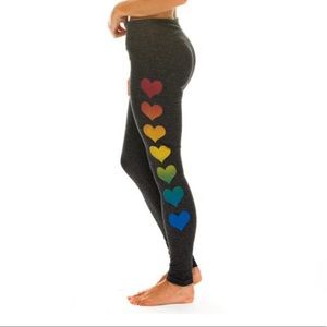 Aviator Nation 🌈 Heart Full Length Legging